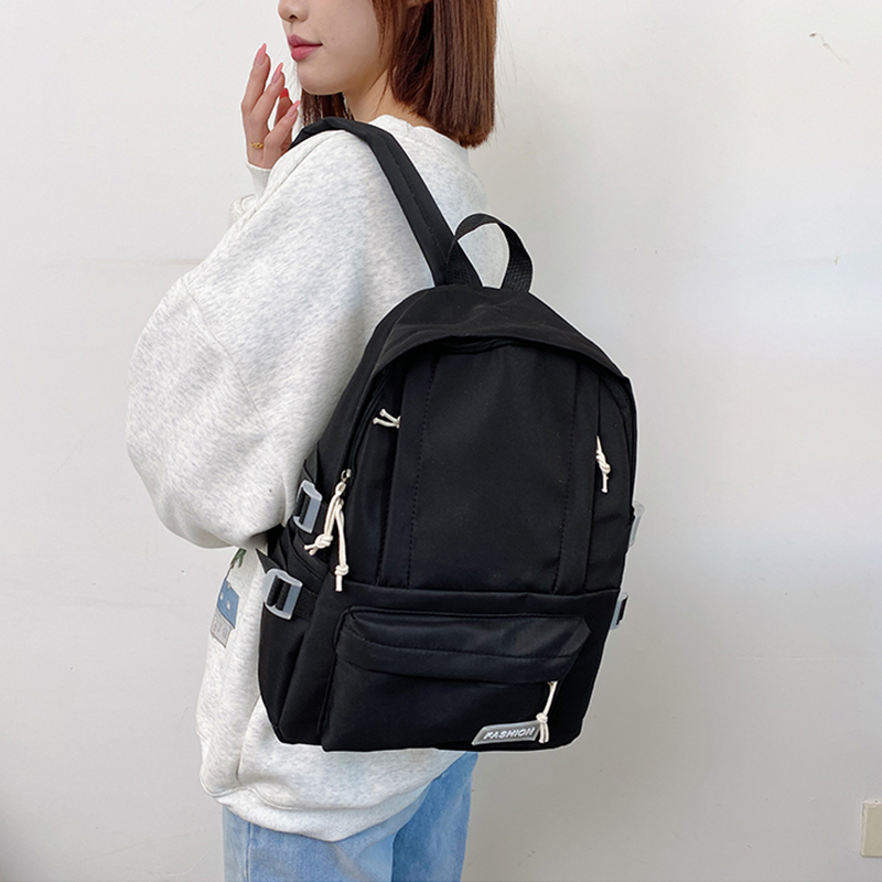 Schoolbag Korean Version College Students Cute New Junior High School Students Large Capacity Simple Versatile Backpack Ins Backpack