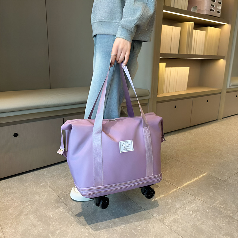 Large Capacity Travel Bag Luggage Storage Bag Universal Wheel Thickened New Luggage Hand-Held Delivery Bag Moving Bag Light