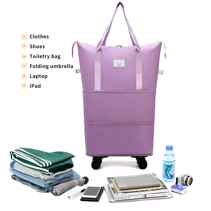 Large Capacity Travel Bag Luggage Storage Bag Universal Wheel Thickened New Luggage Hand-Held Delivery Bag Moving Bag Light